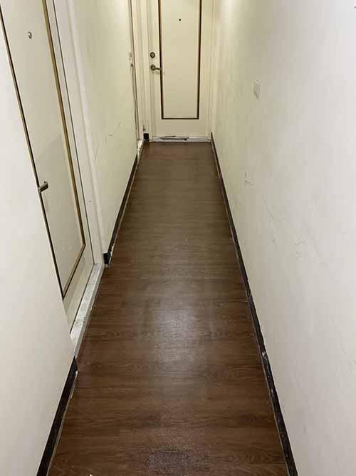 新北市新莊區裕民街鋪塑膠地磚